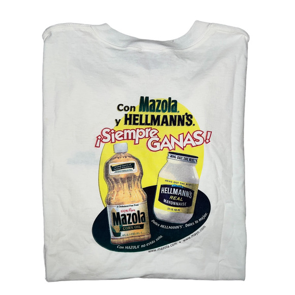 Wear Worn Other - Vintage 1990s Hellmans Mayo T shirt XL